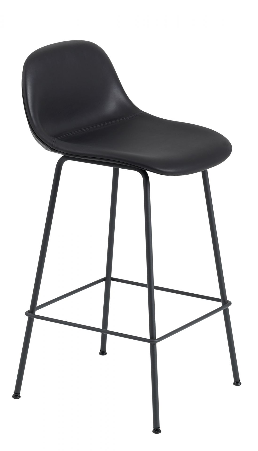 Fiber Counter Stool Barhocker mit Rückenlehne H 65 cm Muuto